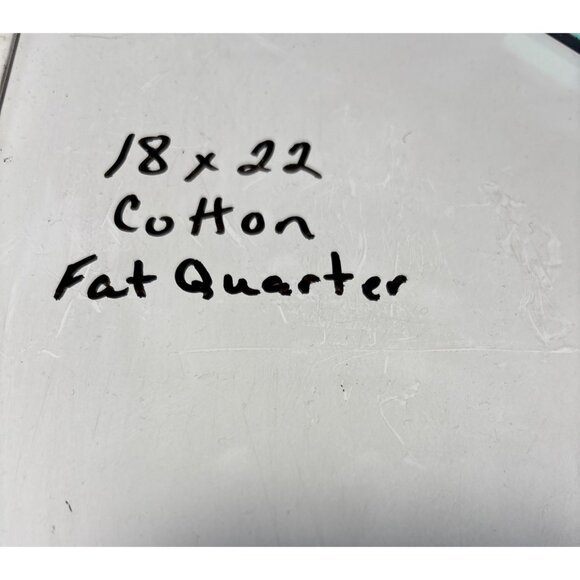 Plaid Cotton Fabric Fat Quarter 18" x 22" Navy Blue & Red Craft Quilting Materia - Picture 3 of 4